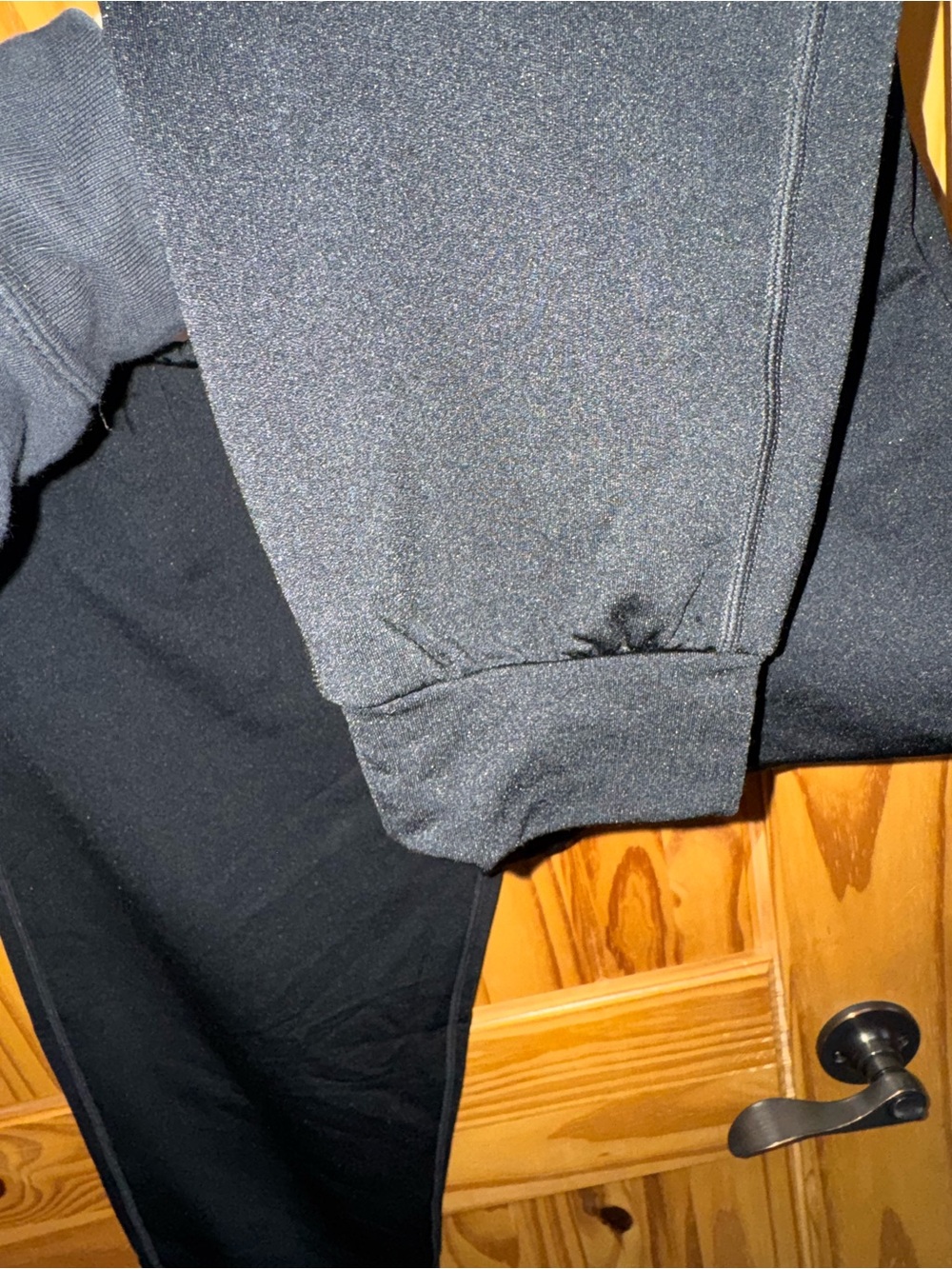 Woolx Women's Black Cozy Jogger Pants - Picture 3 of 4